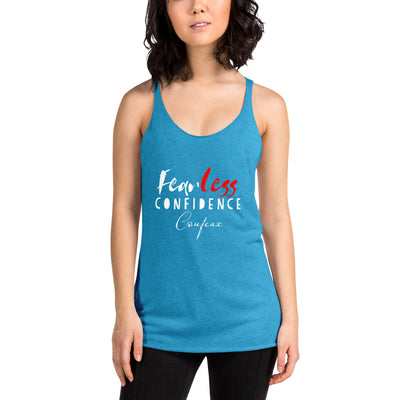 Fearless Confidence Coufeax Women's Racerback Tank - Fearless Confidence Coufeax™