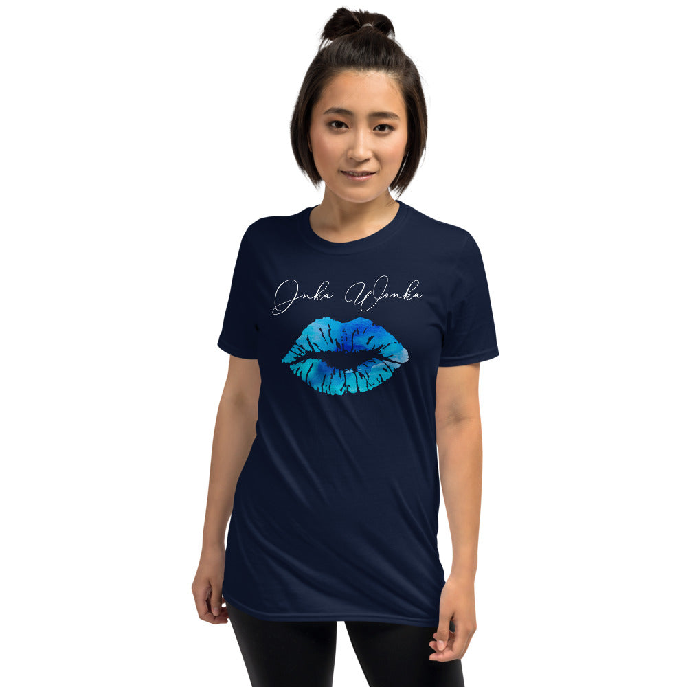 BLUE LIPS ONKA WONKA T-Shirt - Fearless Confidence Coufeax™