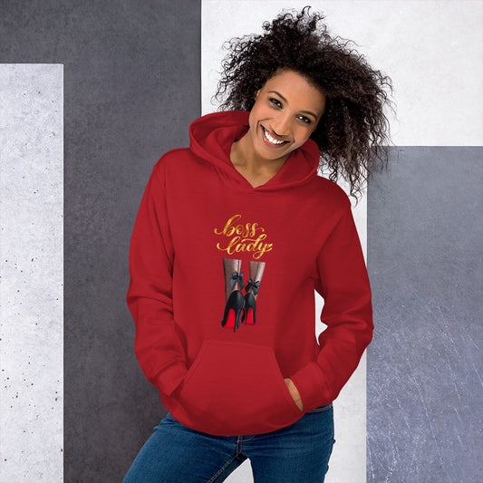 Boss Lady Hooded Sweatshirt - Fearless Confidence Coufeax™