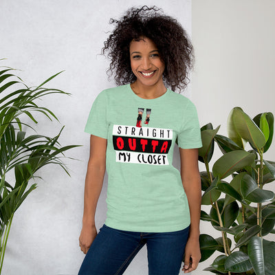 Straight Outta My  Closet Short-Sleeve T-Shirt - Fearless Confidence Coufeax™