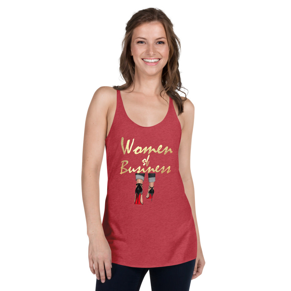 Women In Business  Racerback Tank - Fearless Confidence Coufeax™