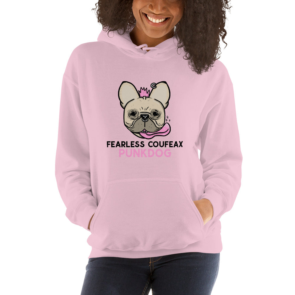 BOSS LADY PUNK DOG Hoodie - Fearless Confidence Coufeax™