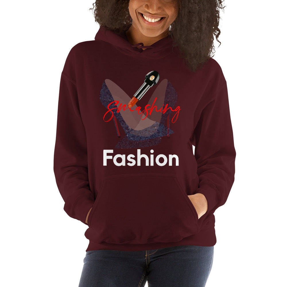 SMASHING FASHION Hoodie - Fearless Confidence Coufeax™