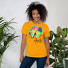 Heels & Hustle Short-Sleeve T-Shirt - Fearless Confidence Coufeax™