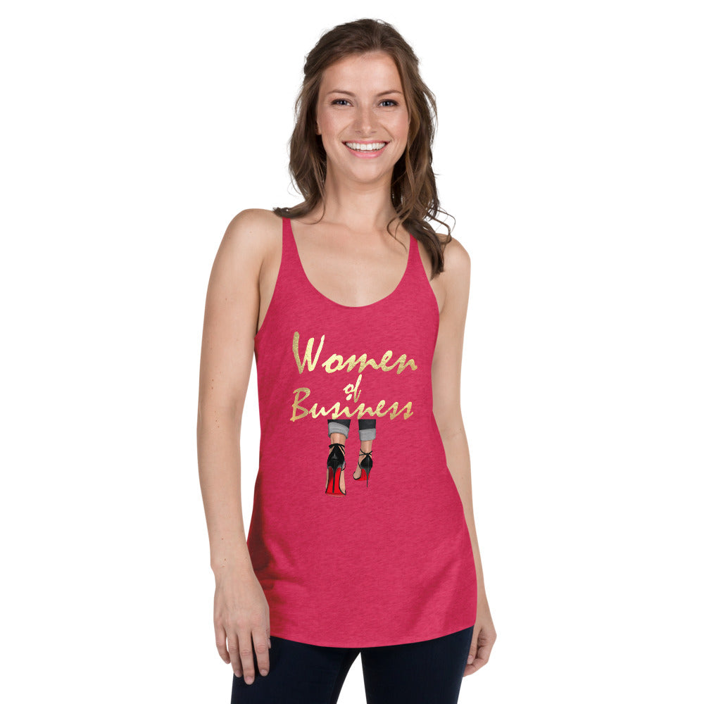 Women In Business  Racerback Tank - Fearless Confidence Coufeax™