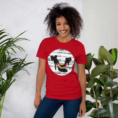 Red bottoms  T-Shirt - Fearless Confidence Coufeax™