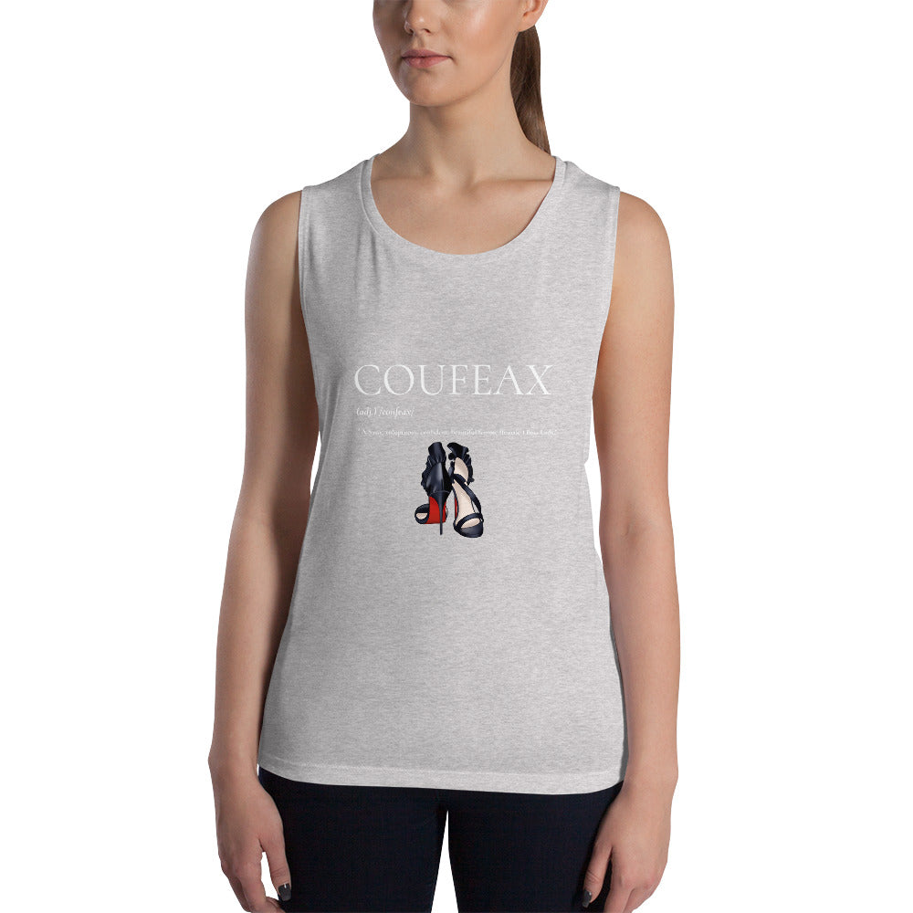 COUFEAX DIVA Ladies’ Muscle Tank - Fearless Confidence Coufeax™