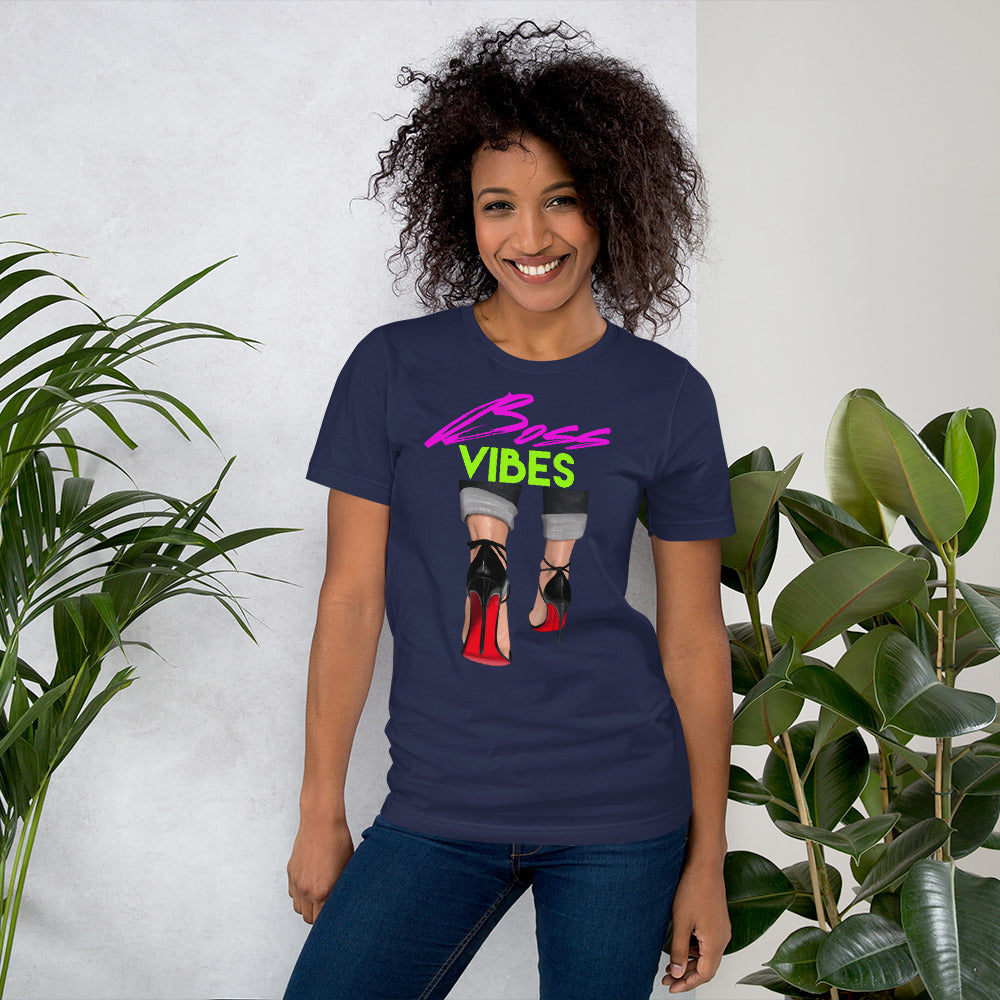 BOSS VIBES Short-Sleeve T-Shirt - Fearless Confidence Coufeax™