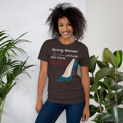 STRONG WOMAN T-Shirt - Fearless Confidence Coufeax™