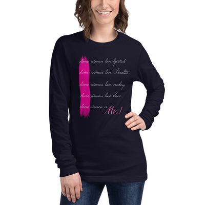 SOME WOMEN Long Sleeve Tee - Fearless Confidence Coufeax™