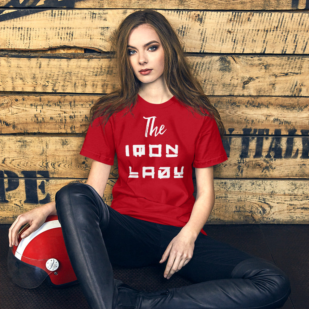 THE IRON LADY T-Shirt - Fearless Confidence Coufeax™