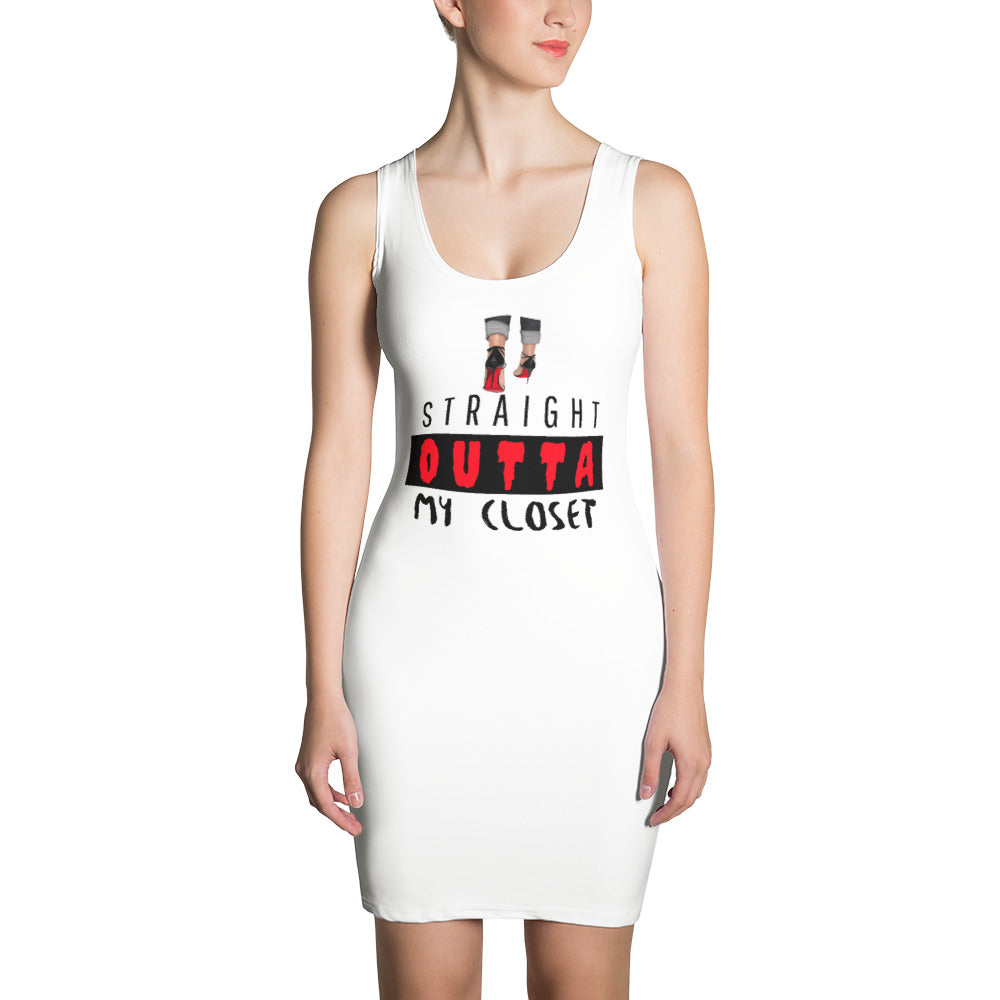 Straight Outta My Closet Dress - Fearless Confidence Coufeax™