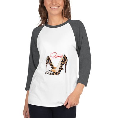 YOU'RE STARRING AT ROYALTY 3/4 sleeve raglan shirt - Fearless Confidence Coufeax™