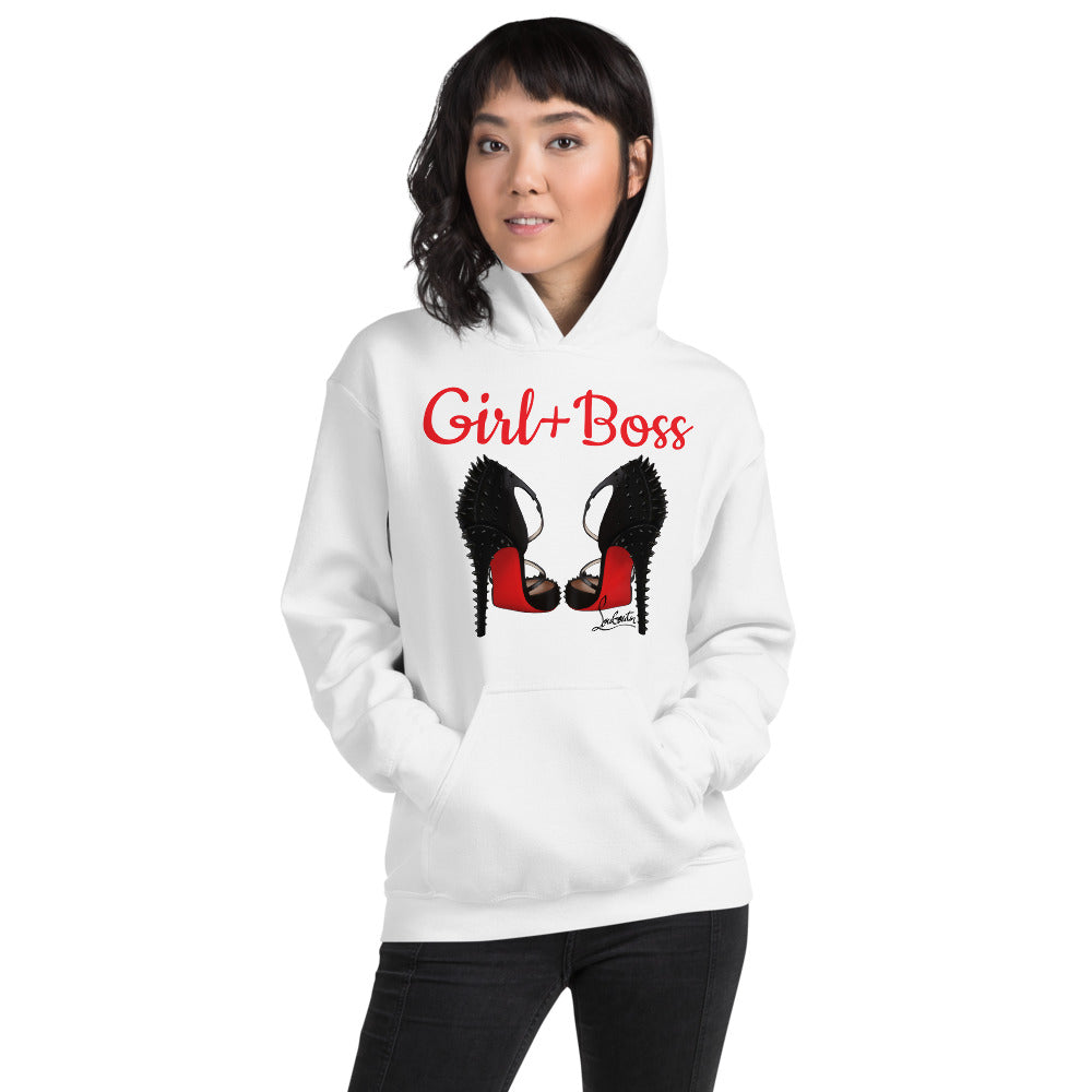 Girl+Boss Hoodie - Fearless Confidence Coufeax™