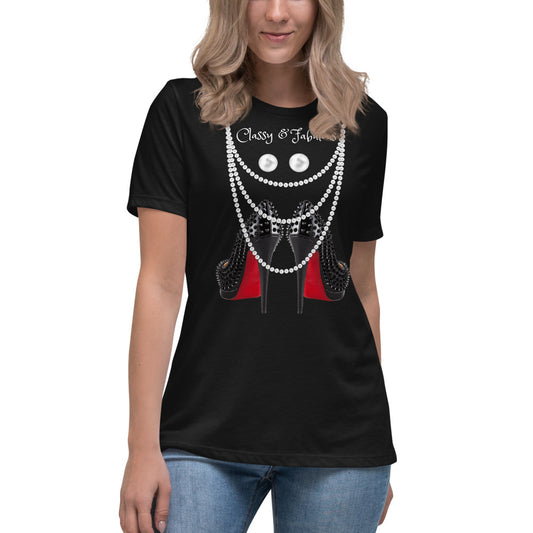 Classy & Fabulous Women's Relaxed T-Shirt - Fearless Confidence Coufeax™