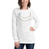 NECKLACE  Long Sleeve Tee - Fearless Confidence Coufeax™