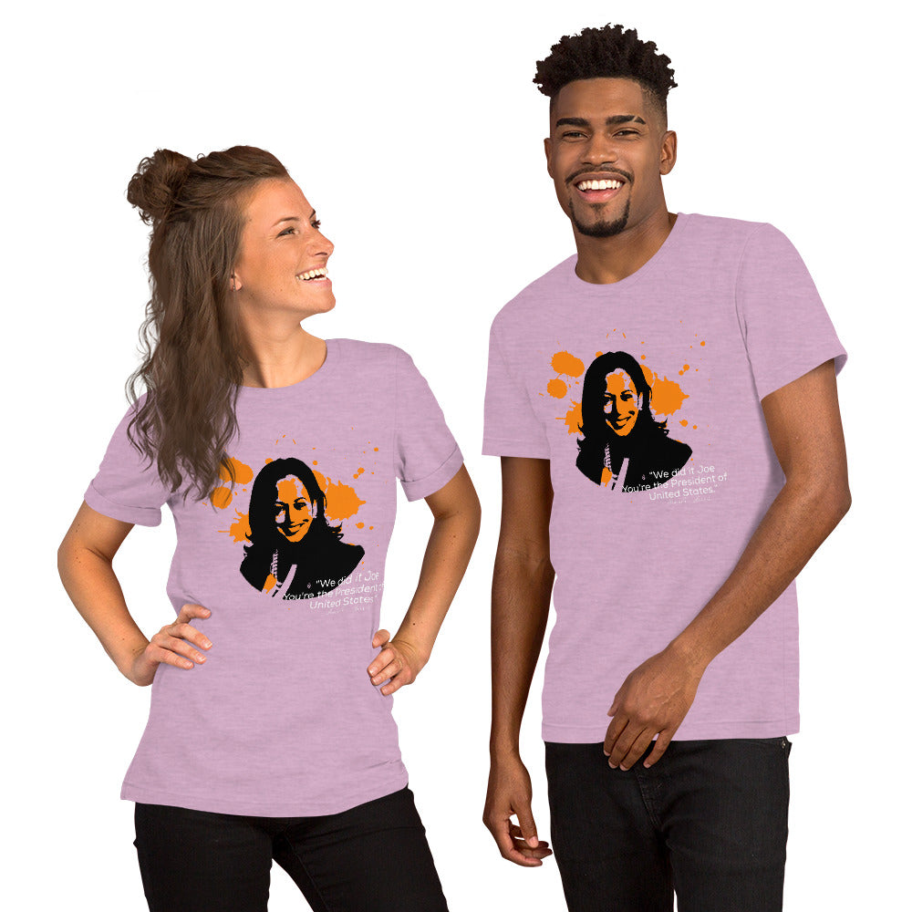 Kamala Harris T-Shirt - Fearless Confidence Coufeax™