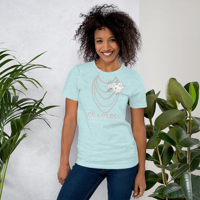 Necklace & Heels T-Shirt - Fearless Confidence Coufeax™