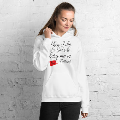 For God's Sake bury Me In Red Bottoms  Hoodie - Fearless Confidence Coufeax™