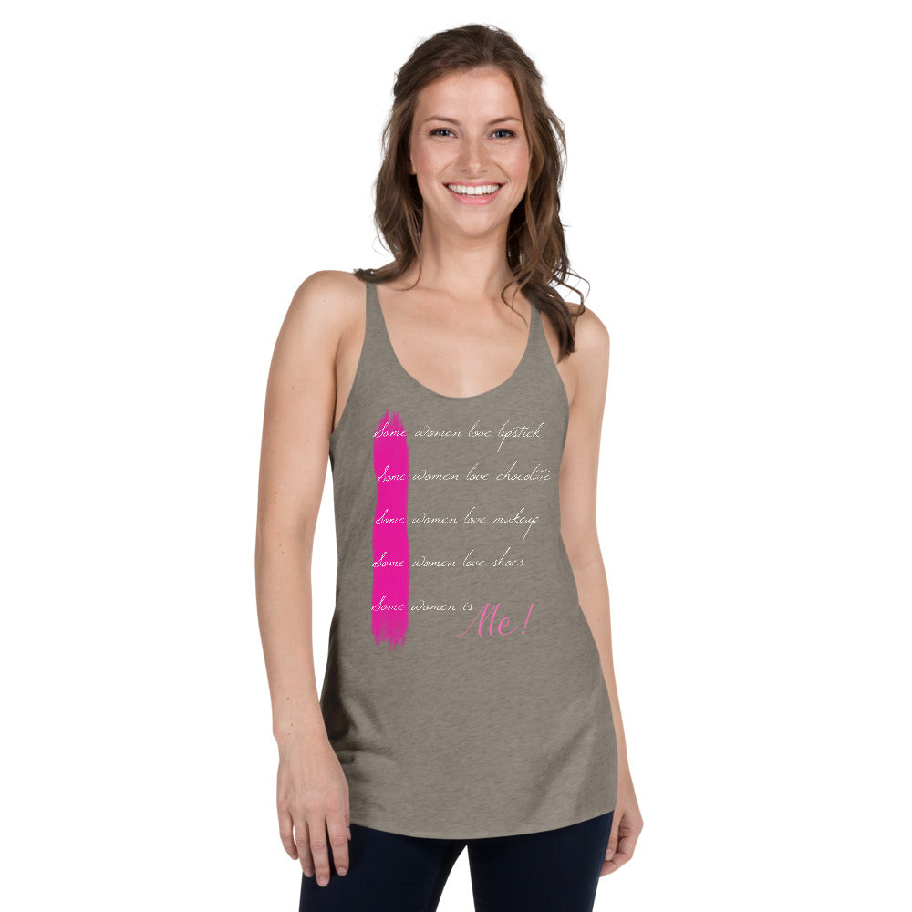 SOME WOMEN Women's Racerback Tank - Fearless Confidence Coufeax™