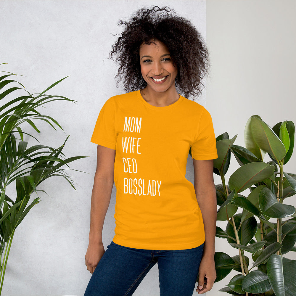 BOSSLADY TITLES T-Shirt - Fearless Confidence Coufeax™