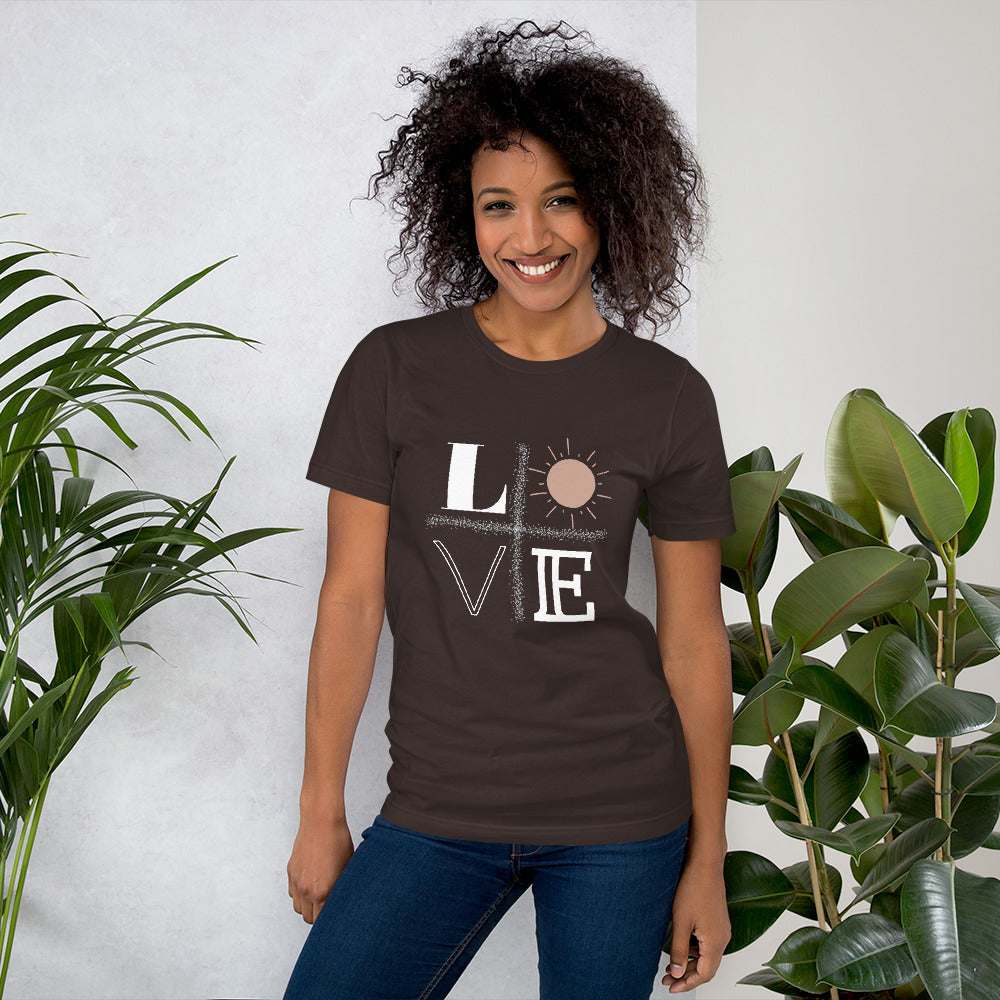 LOVE T-Shirt - Fearless Confidence Coufeax™