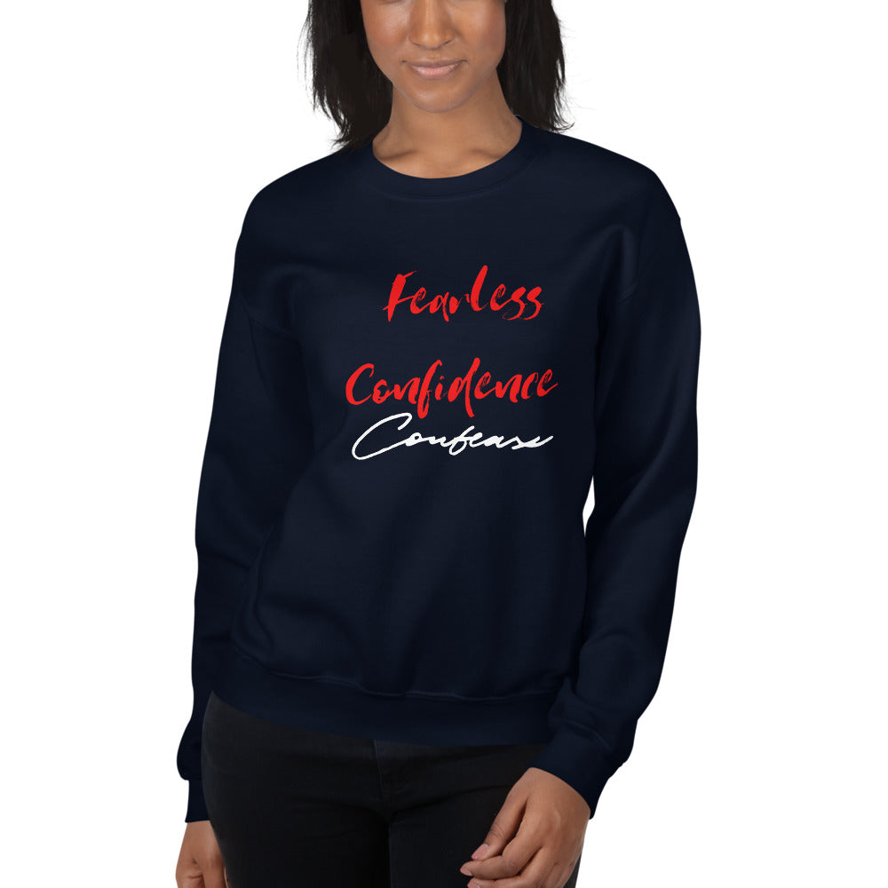 FEARLESS CONFIDENCE COUFEAX Sweatshirt - Fearless Confidence Coufeax™