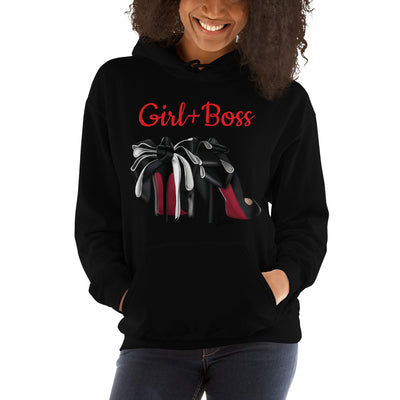 Girls +Boss Hoodie - Fearless Confidence Coufeax™