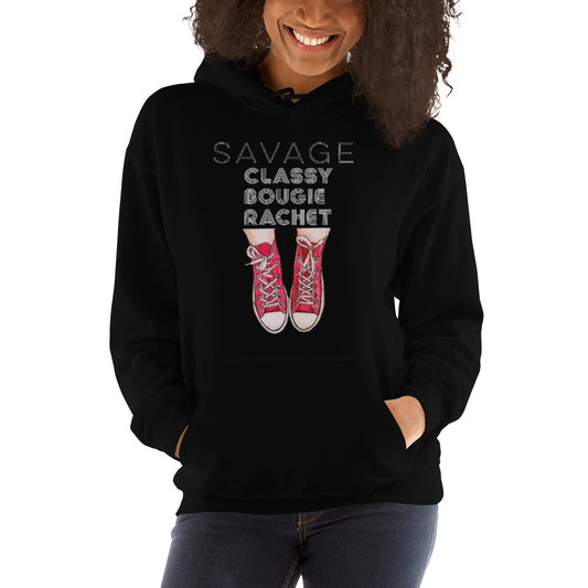 Savage Hoodie - Fearless Confidence Coufeax™