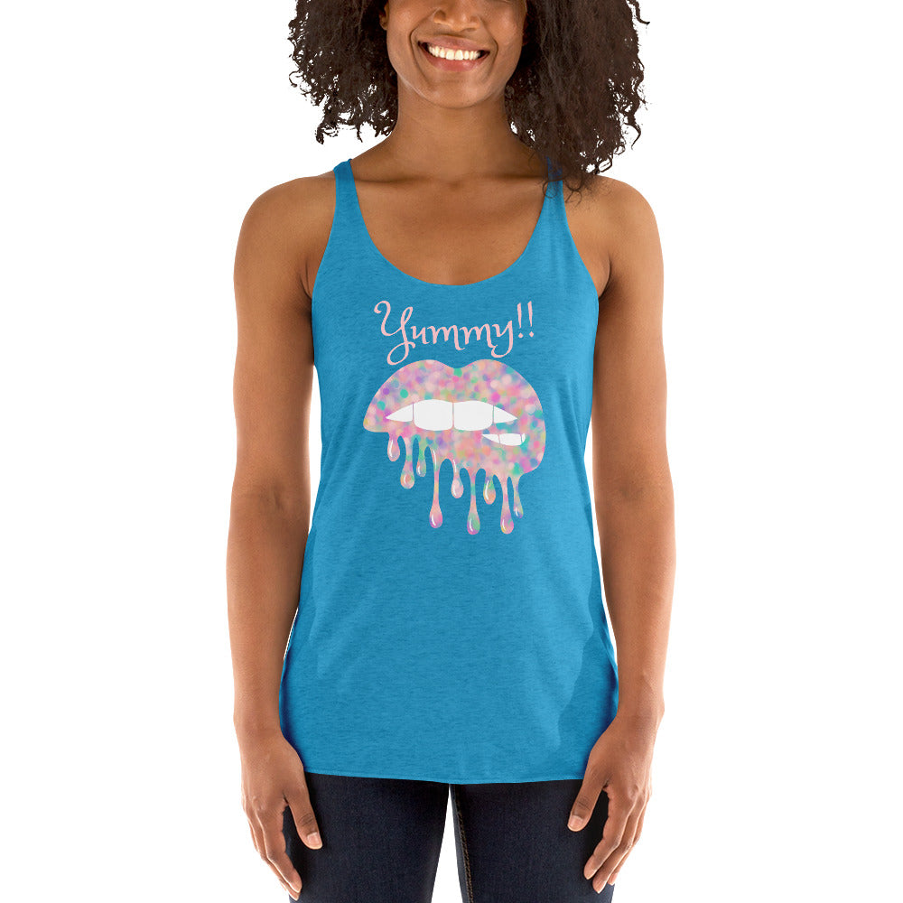 Yummy Women's Racerback Tank - Fearless Confidence Coufeax™