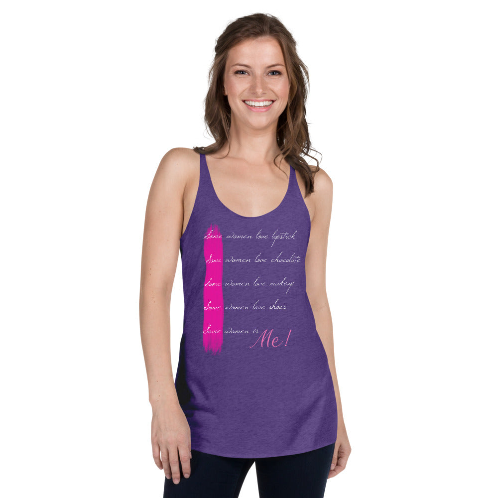 SOME WOMEN Women's Racerback Tank - Fearless Confidence Coufeax™