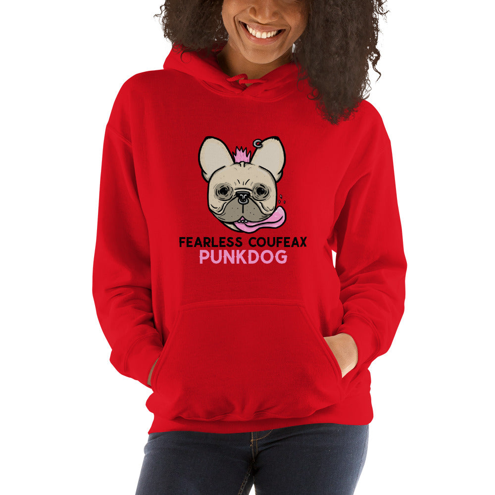 BOSS LADY PUNK DOG Hoodie - Fearless Confidence Coufeax™