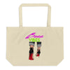 Boss Vibes Large organic tote bag - Fearless Confidence Coufeax™