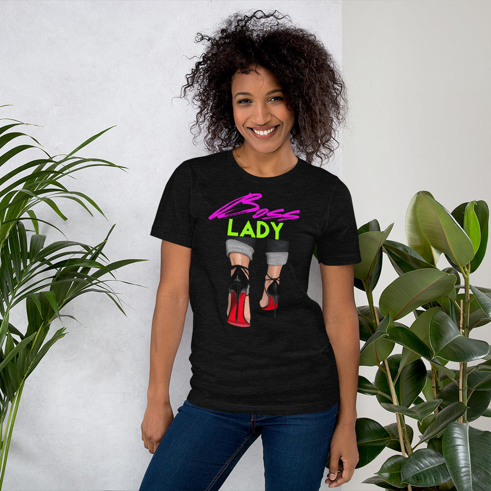 BOSS LADY Short-Sleeve  T-Shirt - Fearless Confidence Coufeax™