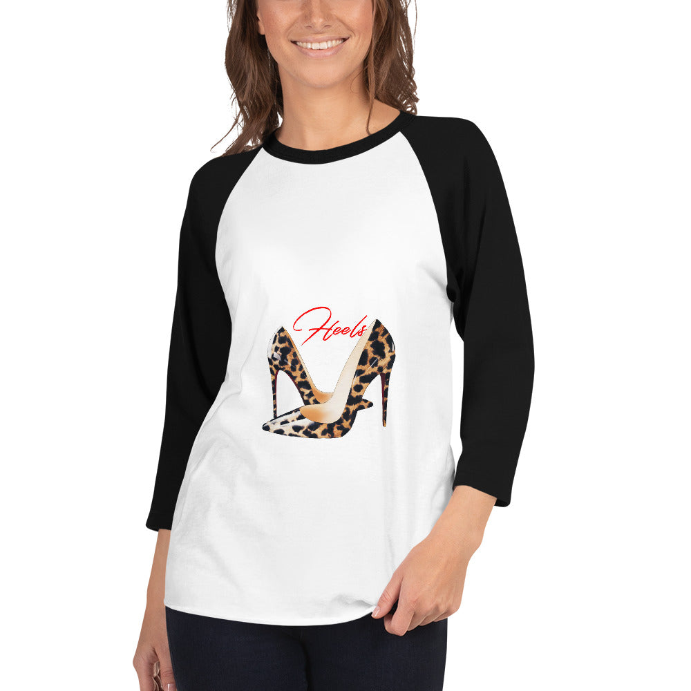 YOU'RE STARRING AT ROYALTY 3/4 sleeve raglan shirt - Fearless Confidence Coufeax™