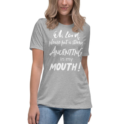 Anointing Prayer Women's Relaxed T-Shirt - Fearless Confidence Coufeax™