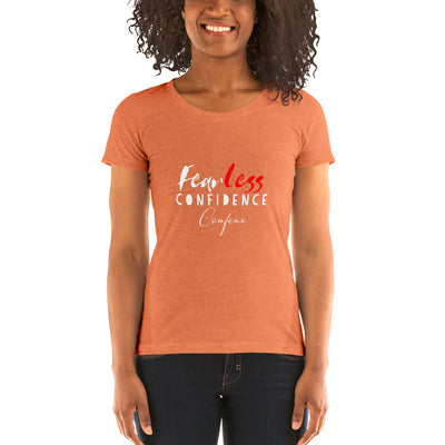 Fearless Confidence Coufeax Ladies' short sleeve t-shirt - Fearless Confidence Coufeax™