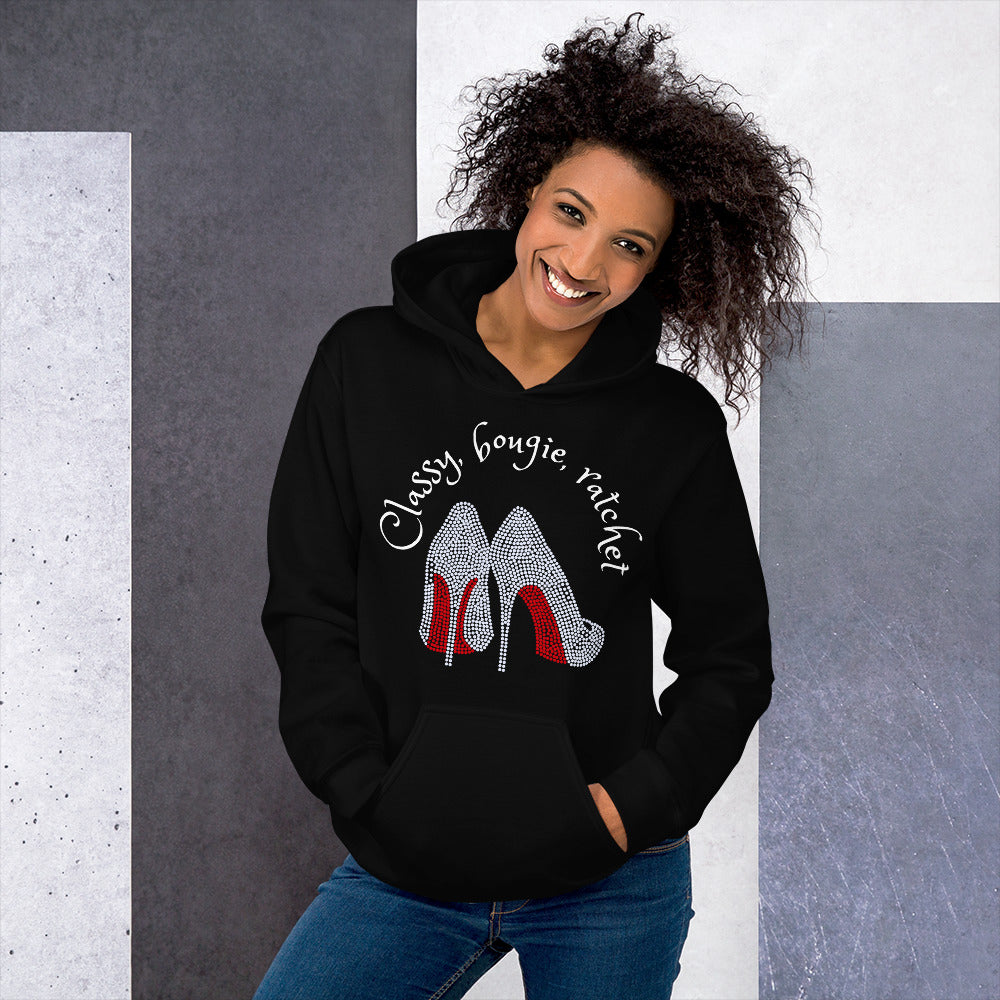 Classy, Bougie, Ratchet Hoodie - Fearless Confidence Coufeax™