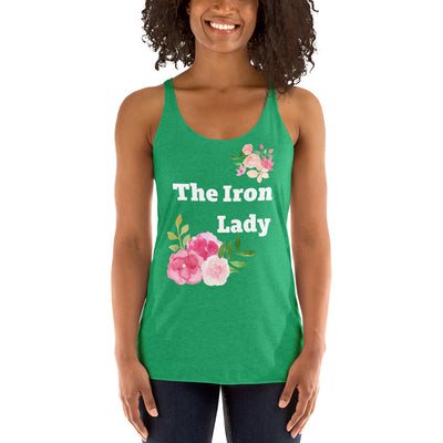 The Iron Lady Women's Racerback Tank - Fearless Confidence Coufeax™