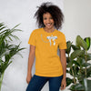 Pearl Necklace with Bow T-Shirt - Fearless Confidence Coufeax™