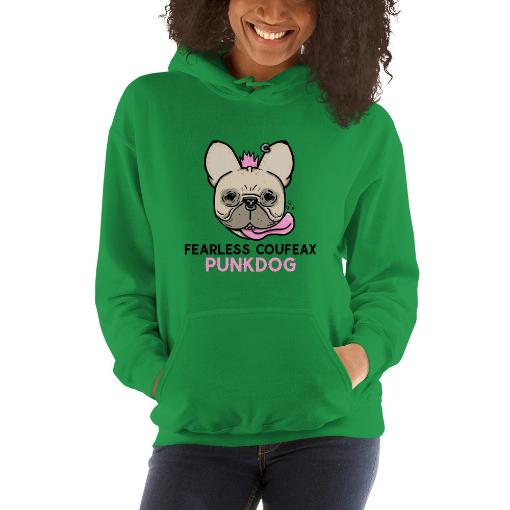 BOSS LADY PUNK DOG Hoodie - Fearless Confidence Coufeax™