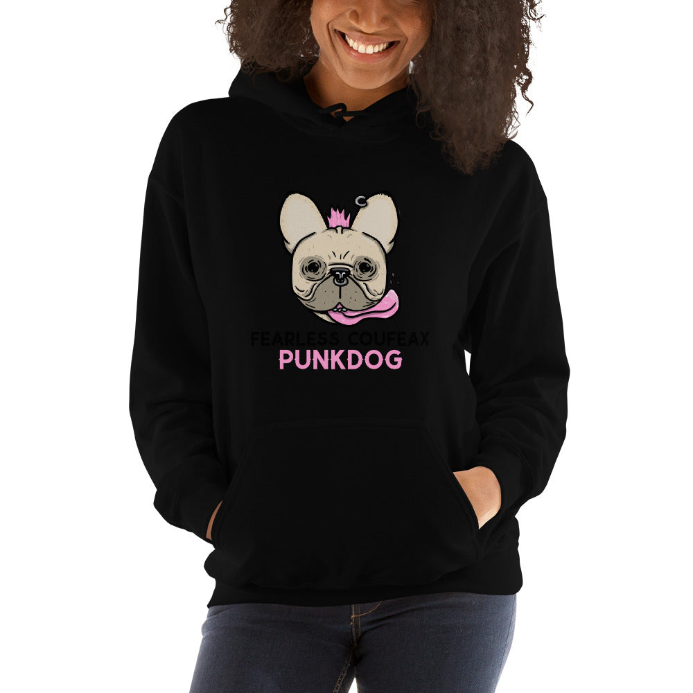 BOSS LADY PUNK DOG Hoodie - Fearless Confidence Coufeax™