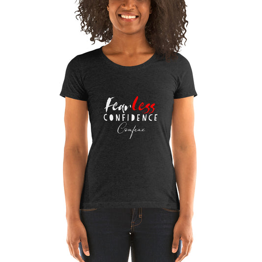 Fearless Confidence Coufeax Ladies' short sleeve t-shirt - Fearless Confidence Coufeax™