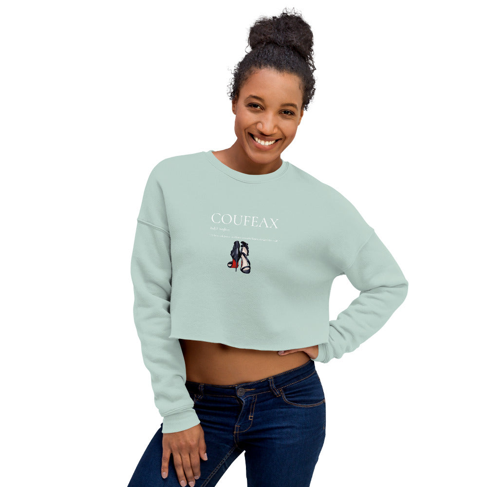 Crop Sweatshirt - Fearless Confidence Coufeax™