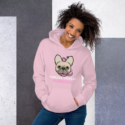 FEARLESS COUFEAX PUNK DOG Hoodie - Fearless Confidence Coufeax™