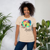 Heels & Hustle Short-Sleeve T-Shirt - Fearless Confidence Coufeax™