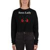 Boss Lady Crop Sweatshirt - Fearless Confidence Coufeax™