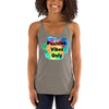 POSITIVE VIBES ONLY Women's Racerback Tank - Fearless Confidence Coufeax™