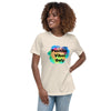 Positive Vibes Only Women's Relaxed T-Shirt - Fearless Confidence Coufeax™