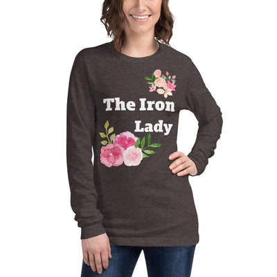The Iron Lady Long Sleeve Tee - Fearless Confidence Coufeax™